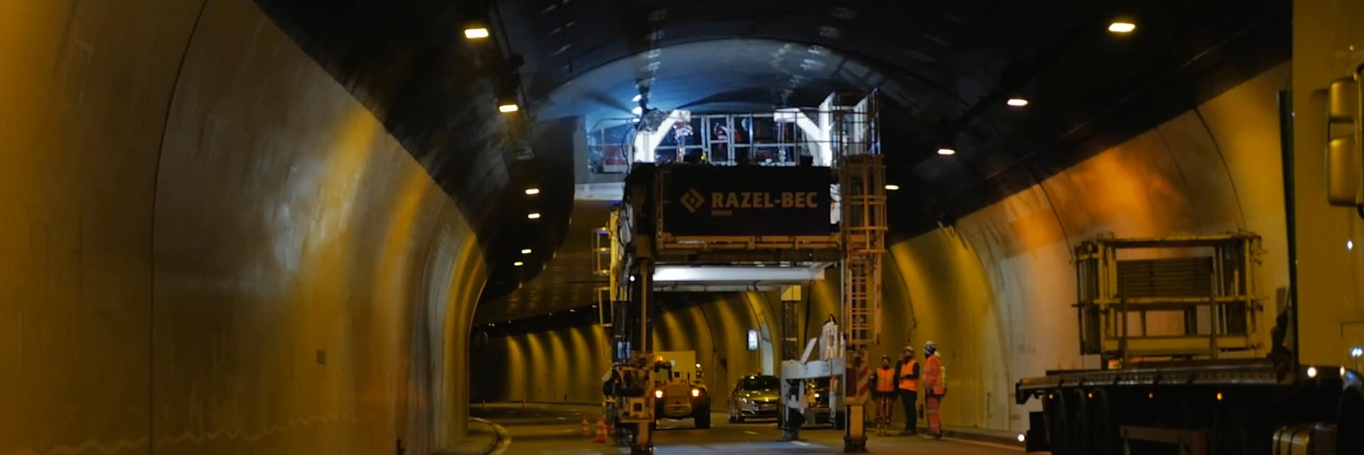 Tunnel à Lyon