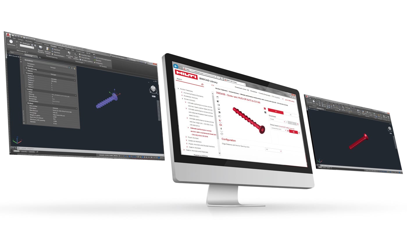 Réseau modélisé sur logiciel BIM