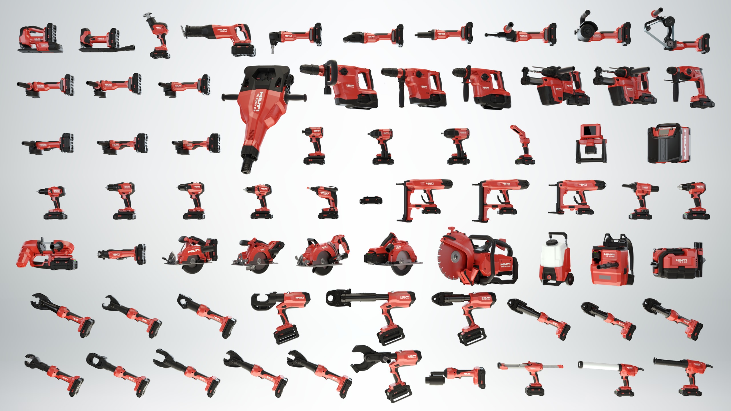 Outillage électroportatif professionnel Hilti 