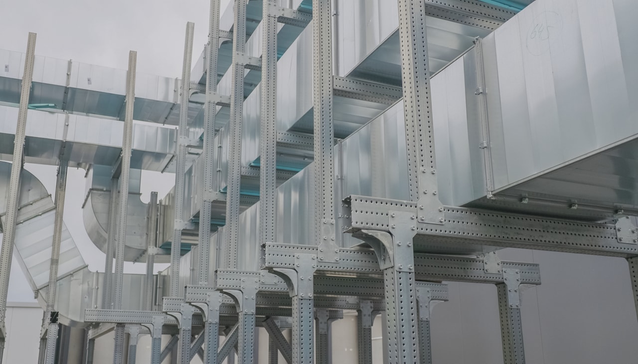 Système de support modulaire sur un chantier