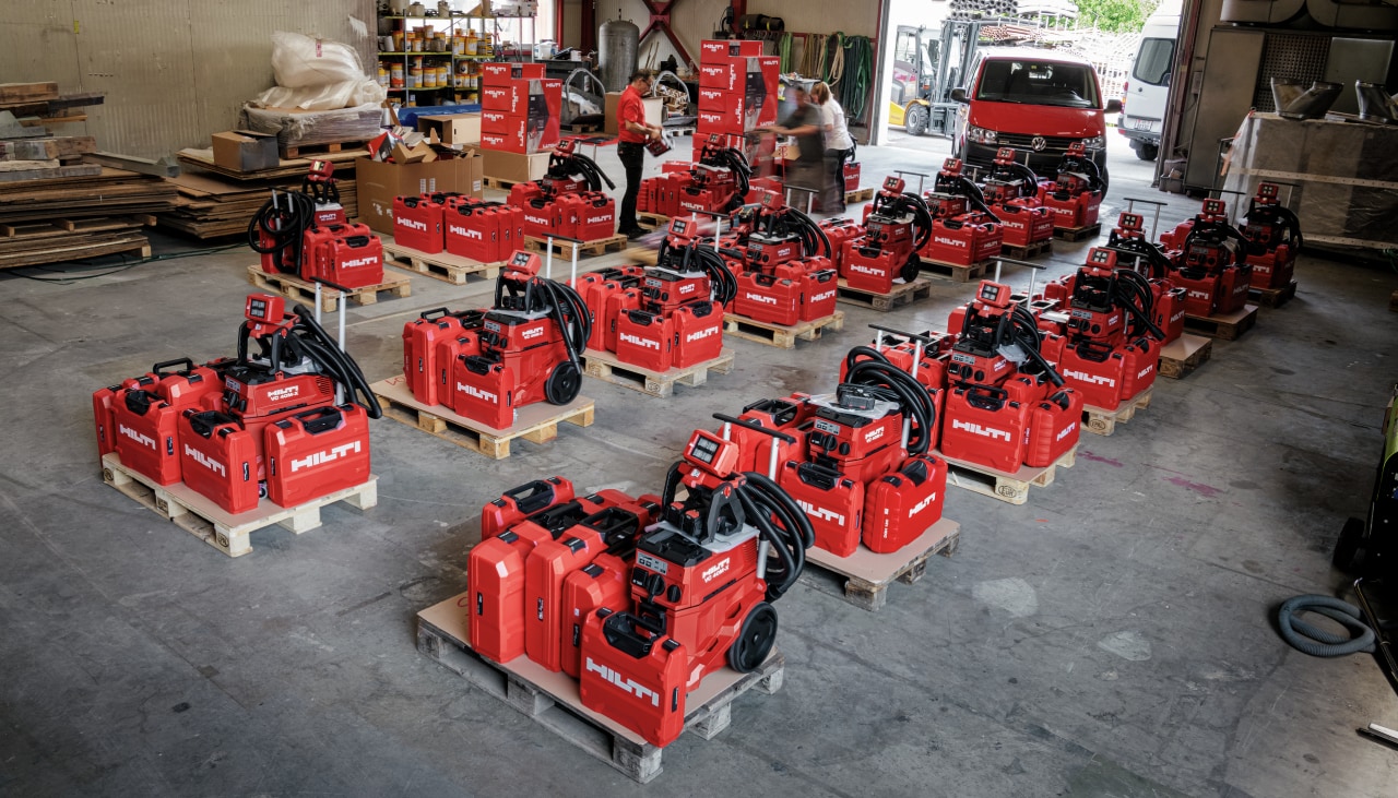Livraison d'un parc outils Fleet