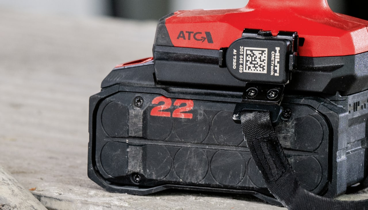 Etiquette on!track sur une visseuse  SF 4H-22