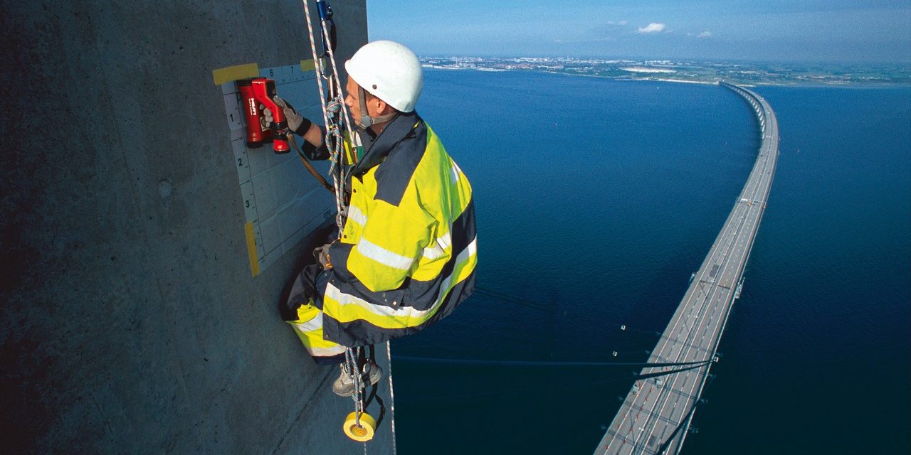 Scan béton avec un appareil radar Hilti