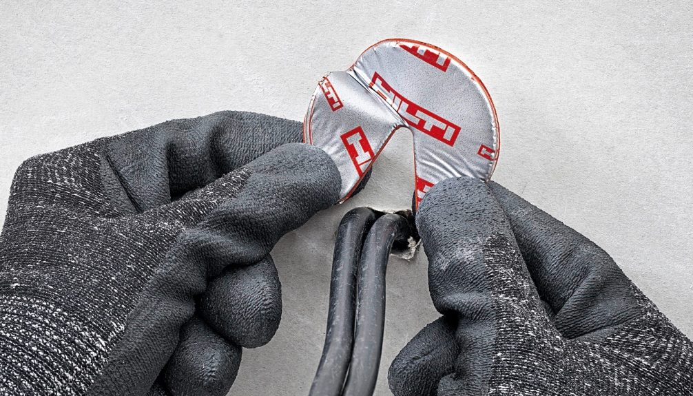 CFS-D 1'', CFS-D 25 Firestop Cable Disc, Application 2
