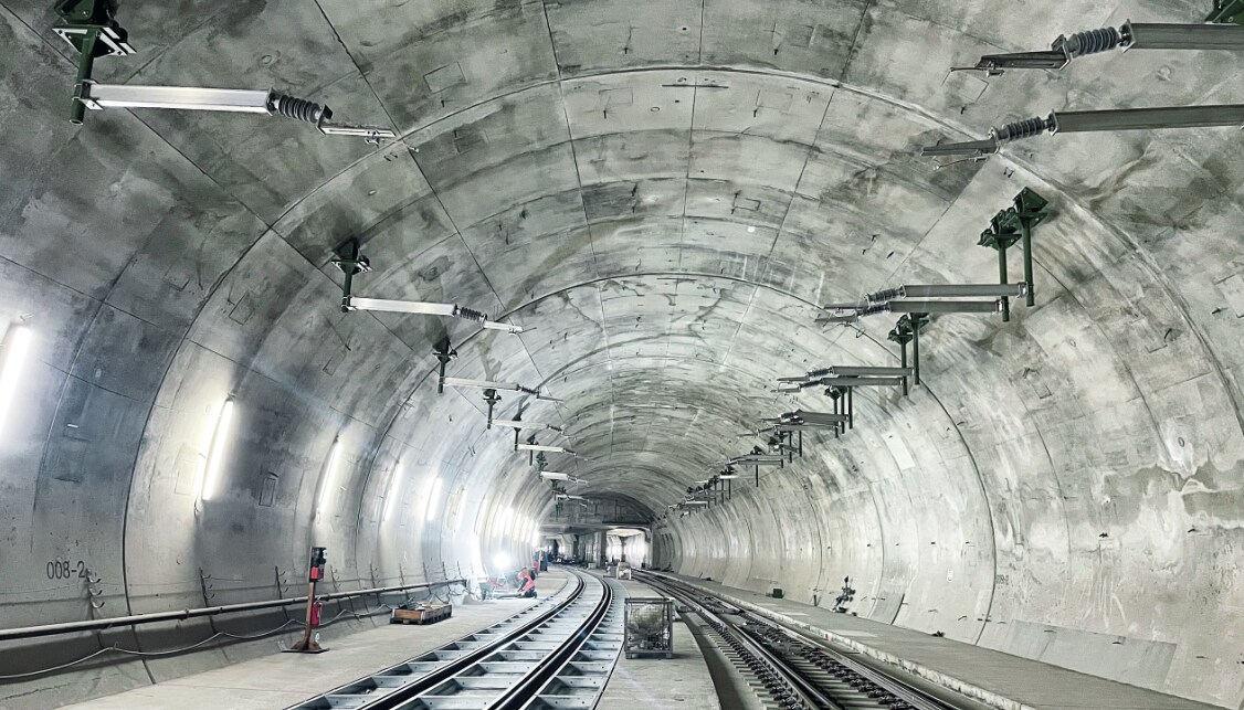 Chantier tunnel de métro