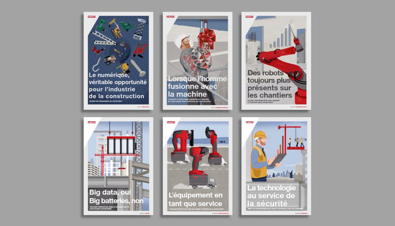 Couverture des 6 articles