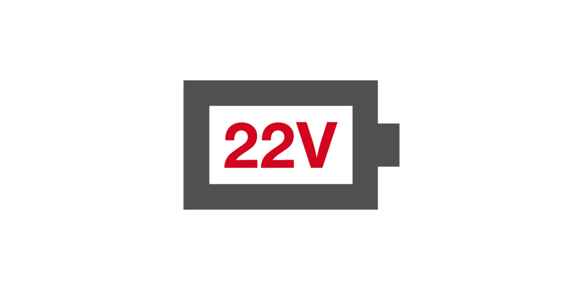 icone batterie 22 V