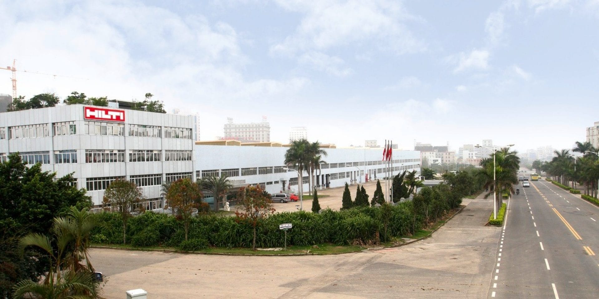 Usine d’Hilti de Zhanjiang en Chine