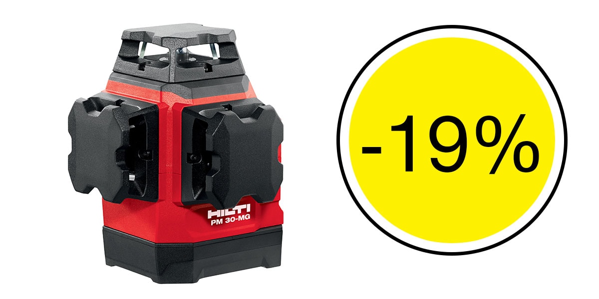 19% de remise sur le laser lignes PM 30-MG