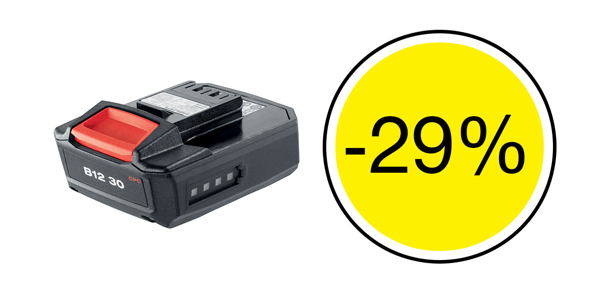 29% de remise sur la batterie B12-30