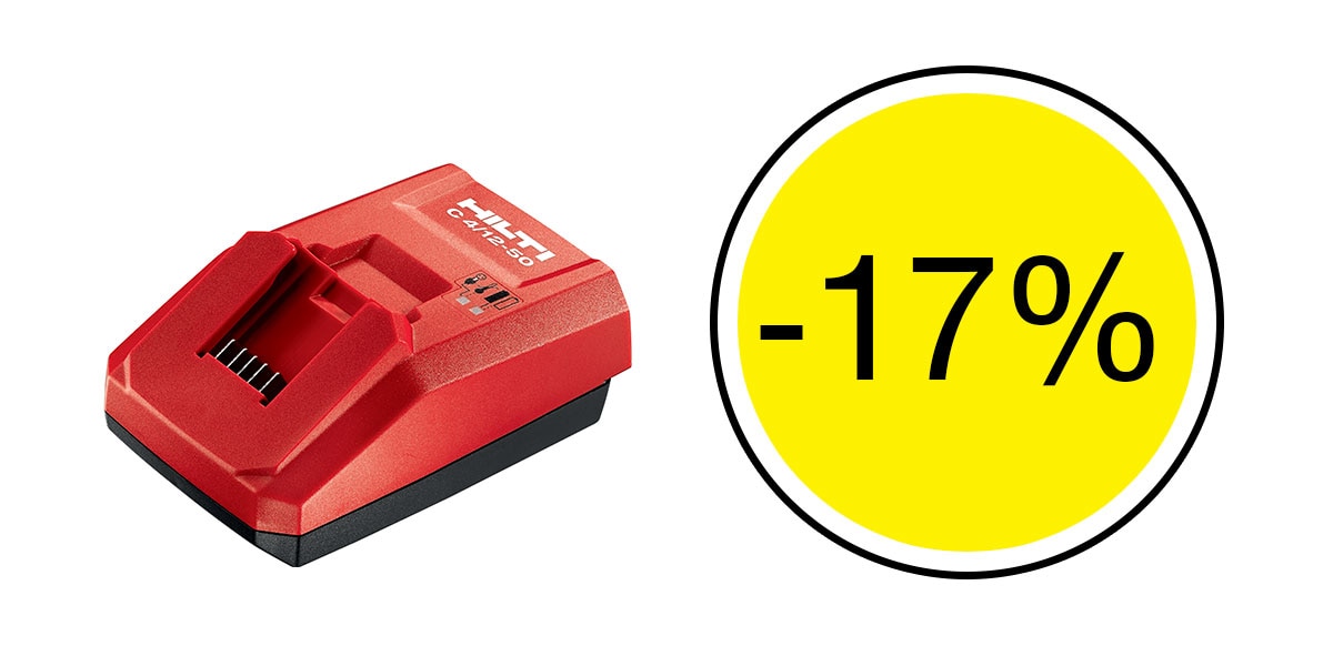 17% de remise sur le chargeur C4/12-50