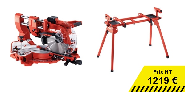 Scie à onglet sans fil SM 60-22 avec montant