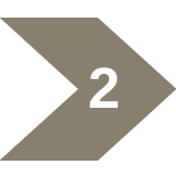 Flèche avec le chiffre 2