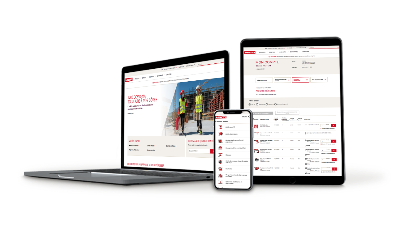 Comment faire une demande de réparation sur hilti.fr