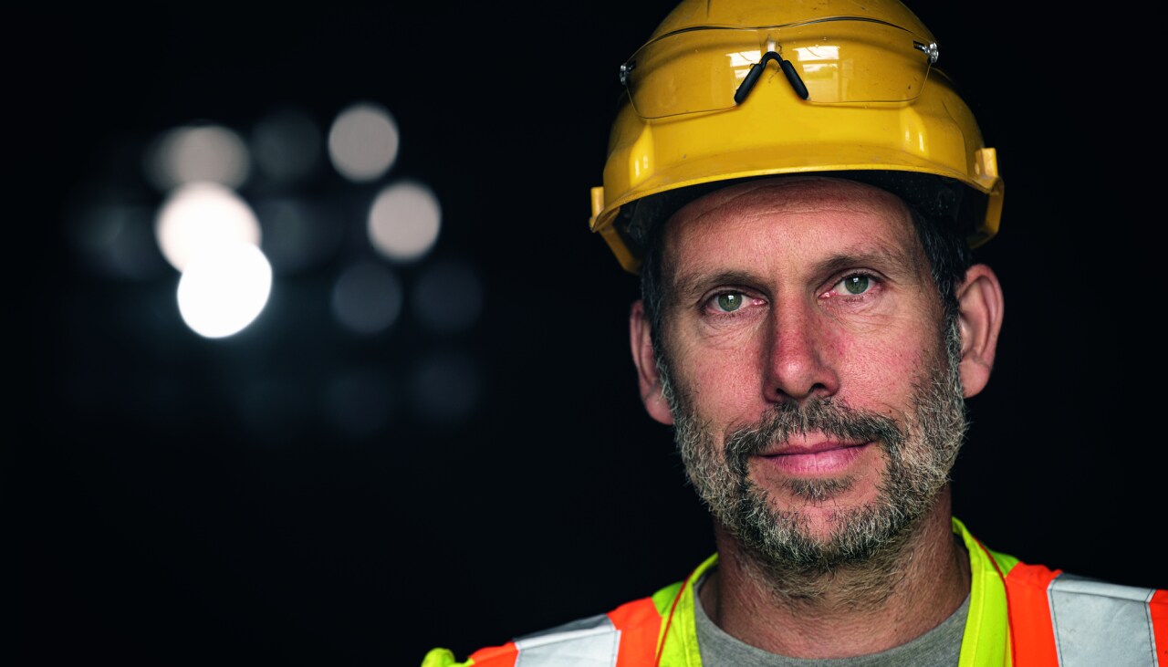 Gros plan sur un client Hilti