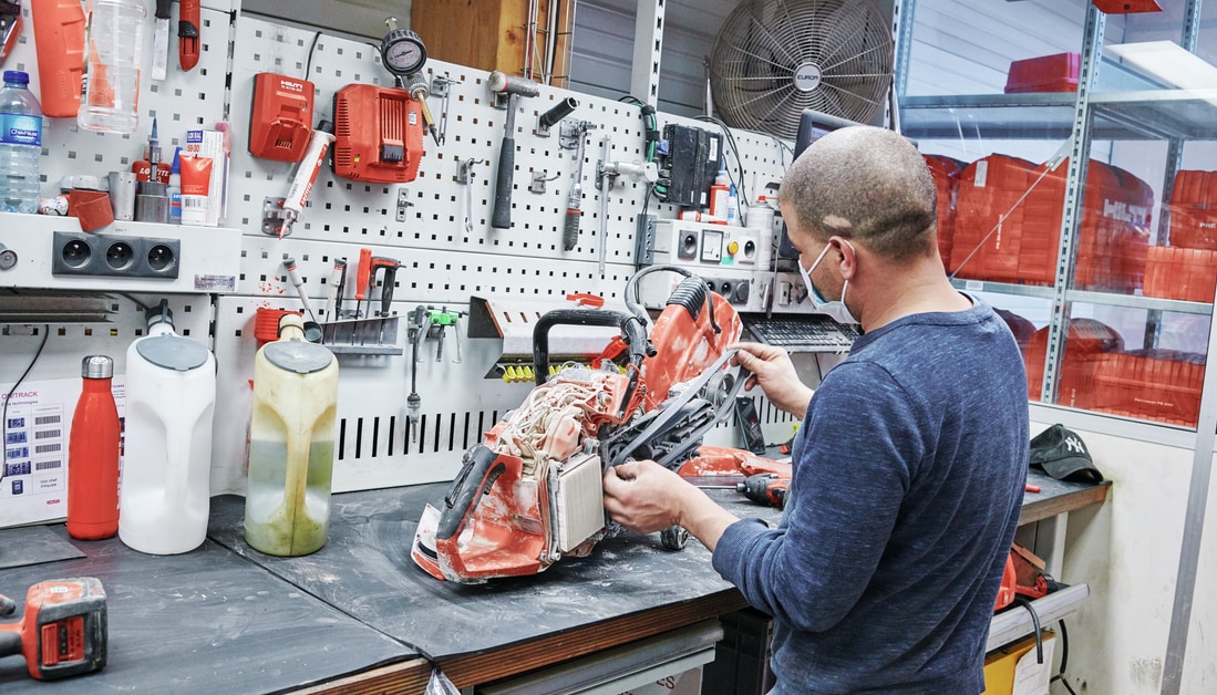 Réparation scie termique au centre de répation