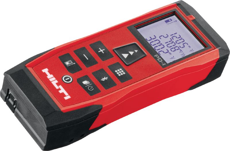 Lasermètre PD-I Lasermètre robuste avec fonctions de mesure intelligente et connectivité Bluetooth® pour les applications intérieures jusqu'à 100 m/330 ft