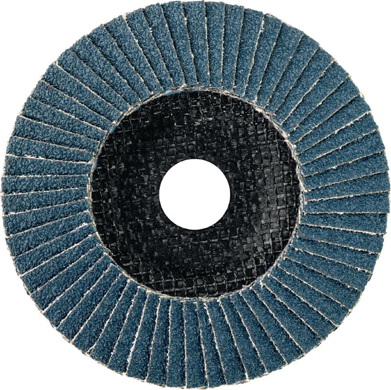 Disque à lamelles AF-D FT SP Disques à lamelles plates premium à dos en fibre pour le meulage de fin à grossier de l’acier inoxydable, de l’acier et d’autres métaux