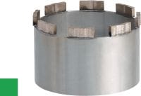 Ring SP-H pour béton abrasif Ring brasable Premium pour les travaux de carottage dans le béton très abrasif avec des outils ≥ 2,5 kW