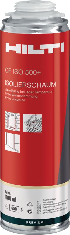 Mousse isolante à haut rendement CF ISO 500+ Mousse isolante à haut rendement multi-usages pour augmenter le rendement dans une vaste gamme de températures