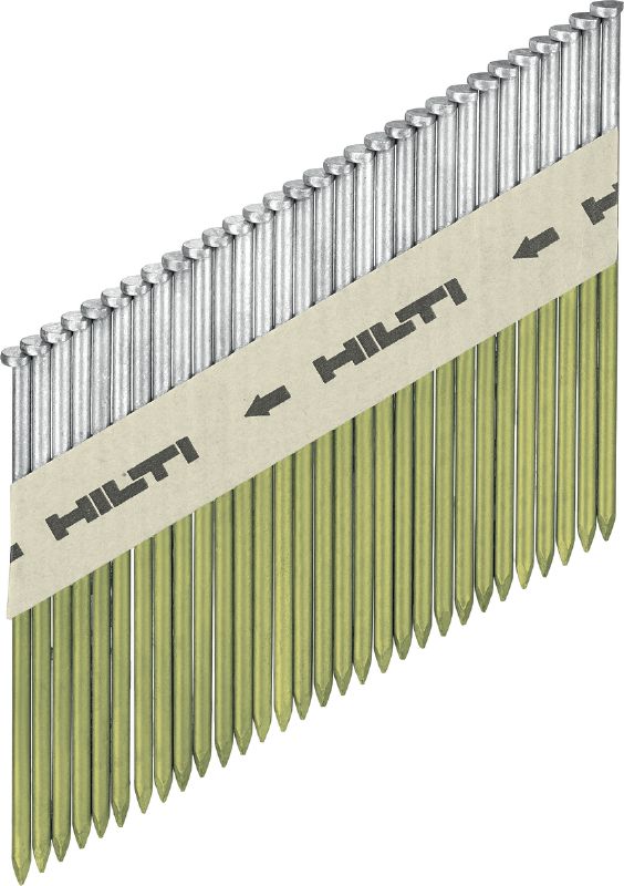 Clous profilés GAC GX-WF Clou cranté galvanisé à chaud pour ossature bois à utiliser avec le cloueur GX 90-WF