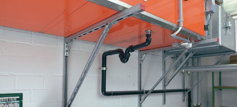 Tige d'ancrage HIT-C-R SS Tige d'ancrage économique pour les résines époxy / hybrides à injection (acier inoxydable A4) Applications 1