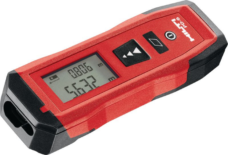 Lasermètre PD-S Lasermètre simple d'utilisation pour les mesures de distance et surfaces jusqu'à 60 m