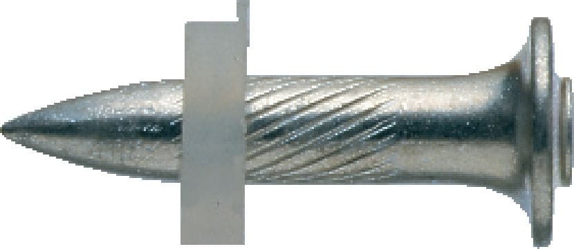 Clous X-EDS acier Clou unitaire pour la fixation d'éléments métalliques sur des structures en acier à l'aide de cloueurs à poudre