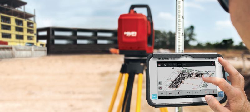 PROFIS Layout Field Logiciel d'application de terrain pour la construction Applications 1