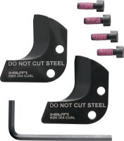 Kits de lames pour coupe-câble Kits de lames pour un remplacement autonome sur les outils de découpe de câbles sans fil