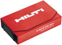 Kit de tournevis VDE isolés S-SD-S (version mince) Kit de tournevis isolés, homologués VDE avec 11 embouts très minces interchangeables, deux poignées et un étui durable