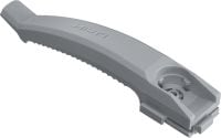 Serre-câble X-EKB MX (02) Étrier à câble en plastique optimisé pour les clous collés et compatible avec une grande variété de méthodes de fixation et de matériaux de base
