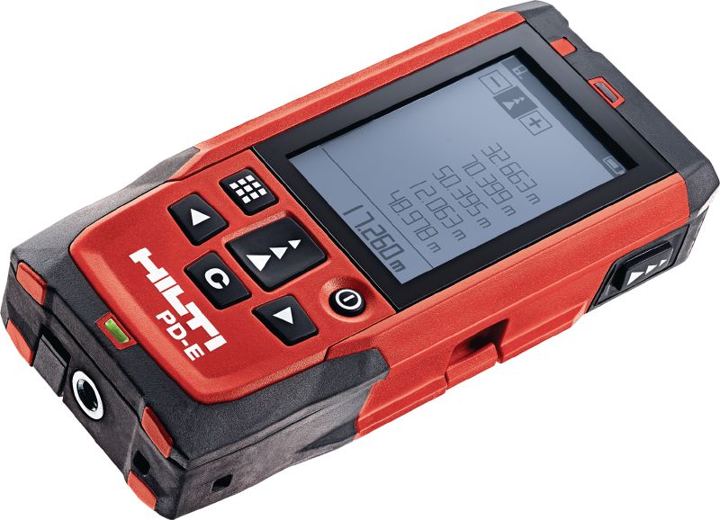 Lasermètre PD-E Lasermètre d'extérieur avec visée optique intégrée pour les prises de mesure jusqu'à 200 m