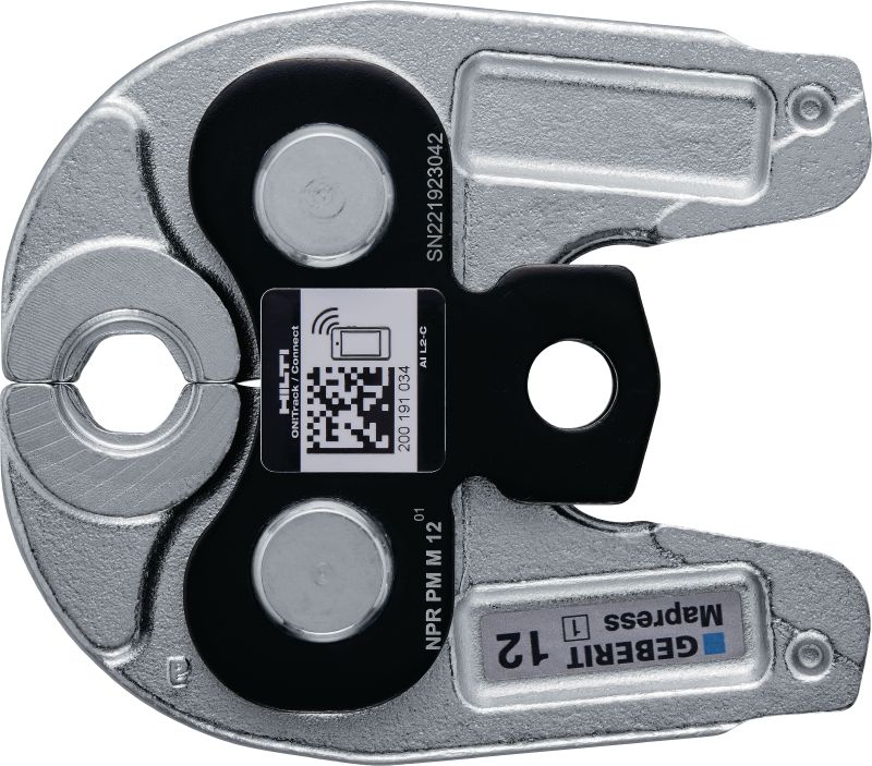 Mâchoire de sertisseuse NPR PM M Mâchoires de sertisseuse pour raccords à empreinte M jusqu'à 35 mm. Compatible avec la sertisseuse NPR 19-A Hilti