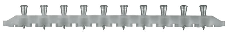 Clous pour tablier métallique X-ENP MX (en bande) Clous en bande pour la fixation de tabliers métalliques sur des structures en acier à l'aide de cloueurs à poudre