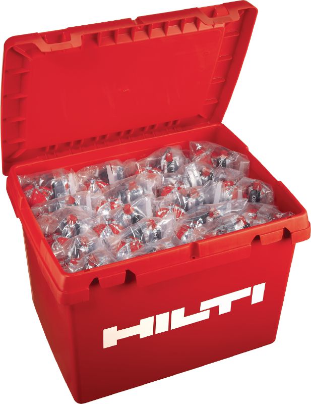 Boîte en plastique HIT PROMO isolée 