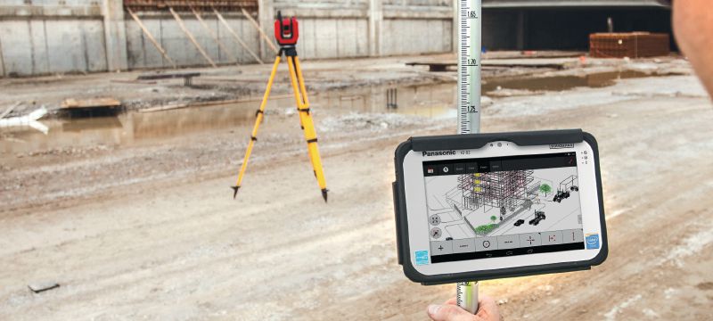 PROFIS Layout Field Logiciel d'application de terrain pour la construction Applications 1