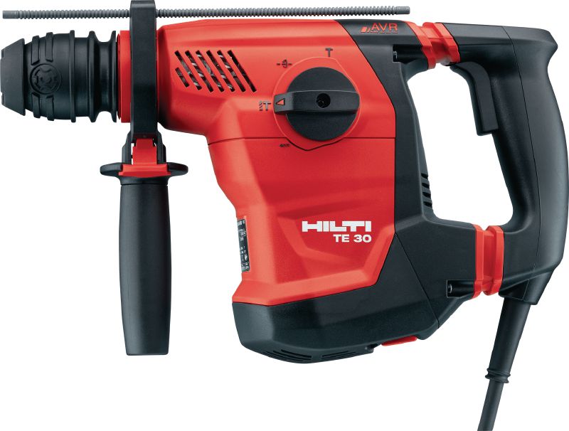 Perforateur TE 30-AVR Perforateur SDS Plus (TE-C) puissant pour le forage et le piquage correctif dans le béton, équipé du système de réduction active des vibrations (AVR)