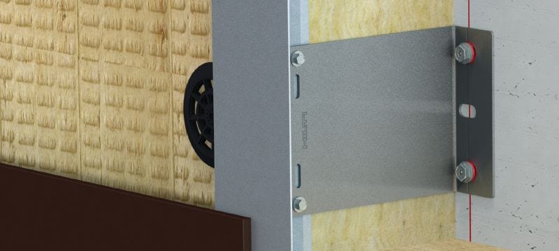 MFT-FOX VTR L Patte-équerre de réduction d'un pont thermique important Applications 1