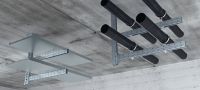 Rail lourd MT-80 OC Profilé rectangulaire pour charges lourdes et pour l'utilisation en milieu extérieur avec faible pollution Applications 1