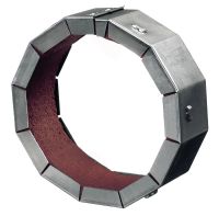 Collier coupe-feu Premium CFS-C P Collier coupe-feu de rénovation Premium conforme aux normes ATE. Aide à créer une barrière anti-feu et anti-fumée autour des tuyaux existants (50-250 mm de diamètre)