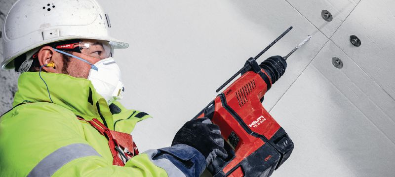 Goujon HFB-A-R Cheville à coin haute performance pour fixer les panneaux de protection contre l'incendie sur le béton Applications 1