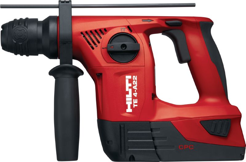 Perforateur sans fil TE 4-A22 Perforateur sans fil compact 22 V avec poignée en D pour un maniement aisé lors d'applications en série