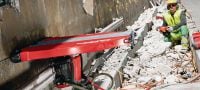 Lame de scie murale Equidist SPX MCS (60H : compatible avec Hilti et Husqvarna®) Lame de scie murale Ultimate (15 kW) pour une vitesse élevée et une plus grande durée de vie dans le béton armé (mandrin 60H) Applications 3