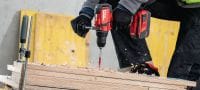 Visseuse-perceuse sans fil SF 6-A22 Visseuse-perceuse sans fil 22 V avec contrôle anti-torsion et embrayage électronique pour une utilisation universelle dans le bois, le métal et autres matériaux Applications 1