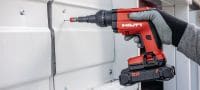 Visseuse sans fil pour le métal ST 2000-22 Visseuse sans fil pour le métal, légère et plus puissante, conçue pour les travaux de fixation intensifs Applications 2