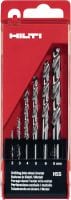 Kit de mèches HSS-G Kit de mèches de précision HSS Premium pour le forage de petits trous dans l'acier ≤ 900 N/mm², conforme à DIN 338 / 340