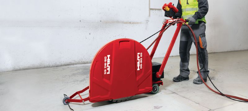 Scie au sol DSF 1030-TS Chariot  Applications 1
