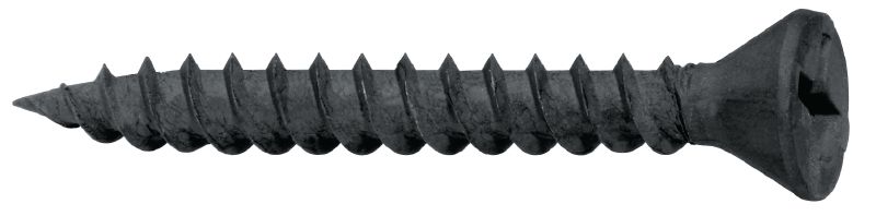 Vis pointues pour panneaux durs S-DS 14 B M Vis en bande pour plaques de plâtre fibrées (revêtement phosphate) compatibles avec le chargeur de vis SMD 57 – pour la fixation de plaques de plâtre fibrées sur du bois ou du métal