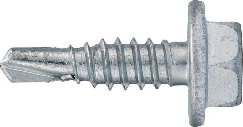 Vis métalliques autoperceuses S-MD 21 Z Vis autoperceuse (acier au carbone zingué) avec bride intégrée pour fixations de métal sur métal d’épaisseur faible (jusqu'à 3 mm)